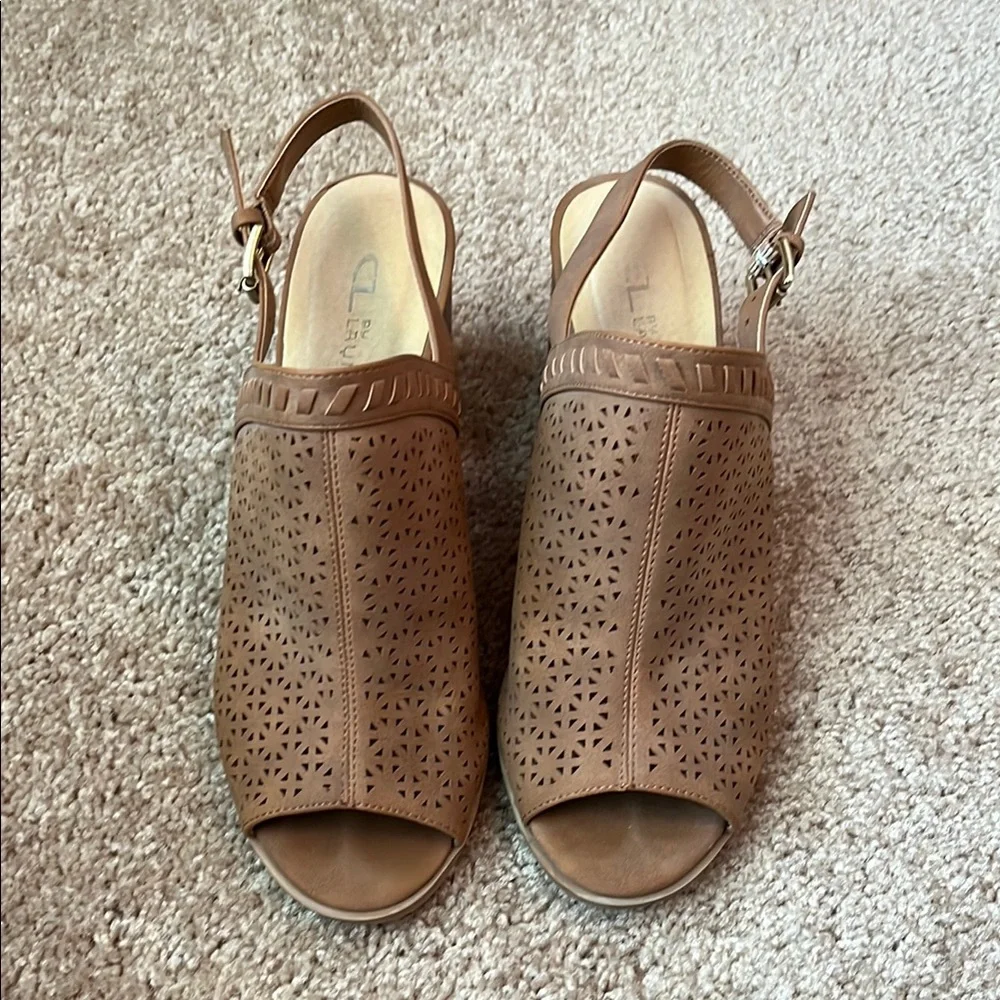 CL by Laundry Peep Toe Sandals
